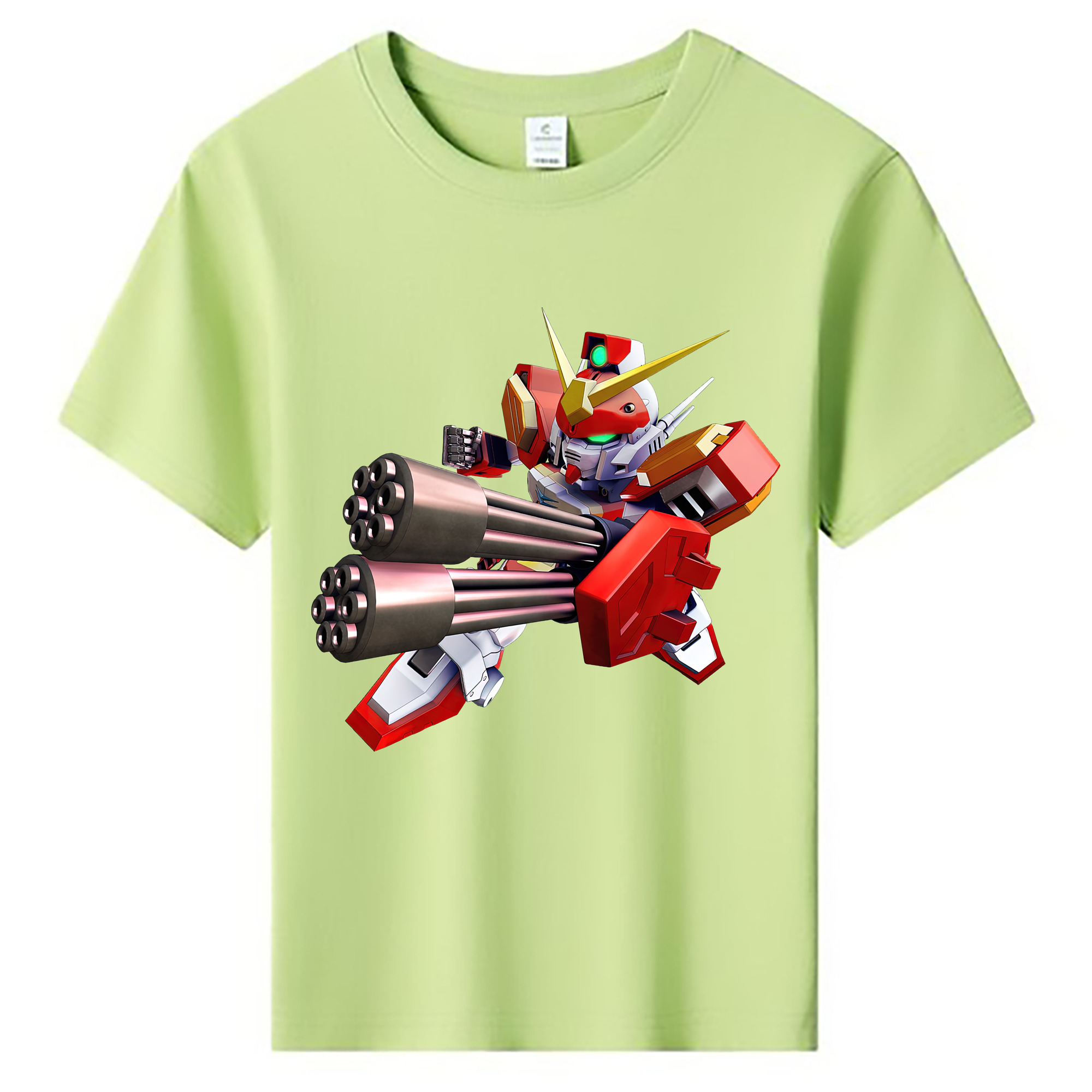 （画像用） 機動戦士ガンダム Mobile Suit Gundam 綿100％キッズTシャツ（フロントプリント）